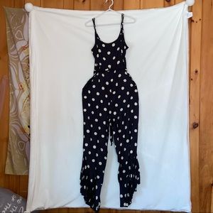 BILLABONG polka dotted jumpsuit